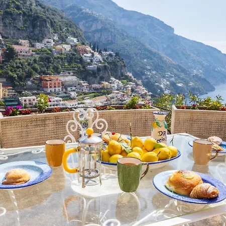 Rosa House - Breathtaking View Of The Amalfi Coast ポジターノ